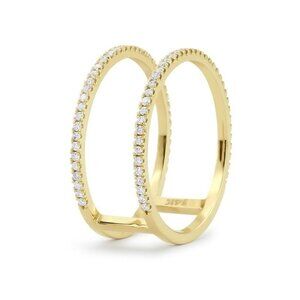 Gorgeous Wedding Party Luxury Gold Plated Ring for Women, VIP554